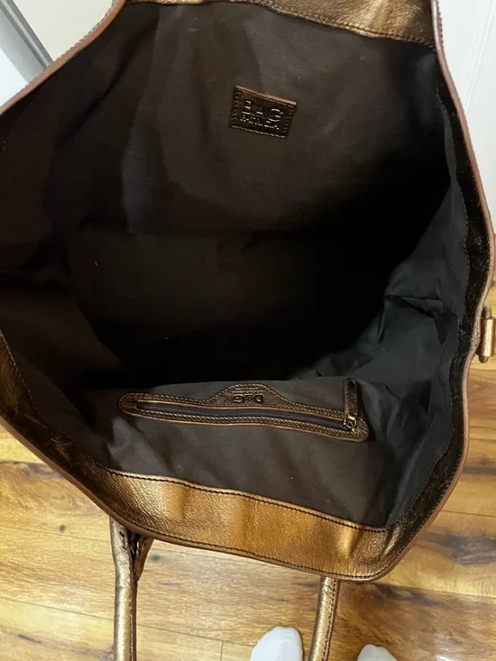 EUC Authentic Vintage Dolce & Gabbana Patricia Coated Canvas Cheetah Weekender - Picture 3 of 7